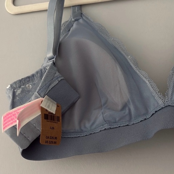 Victoria's Secret Gray Lace Bra with Adjustable Straps - Picture 5 of 16